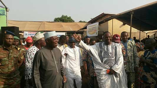 Meeting de présentation de la coalition Cdr à Sakété : Abiola met en marche sa machine de guerre pour la victoire de Zinsou