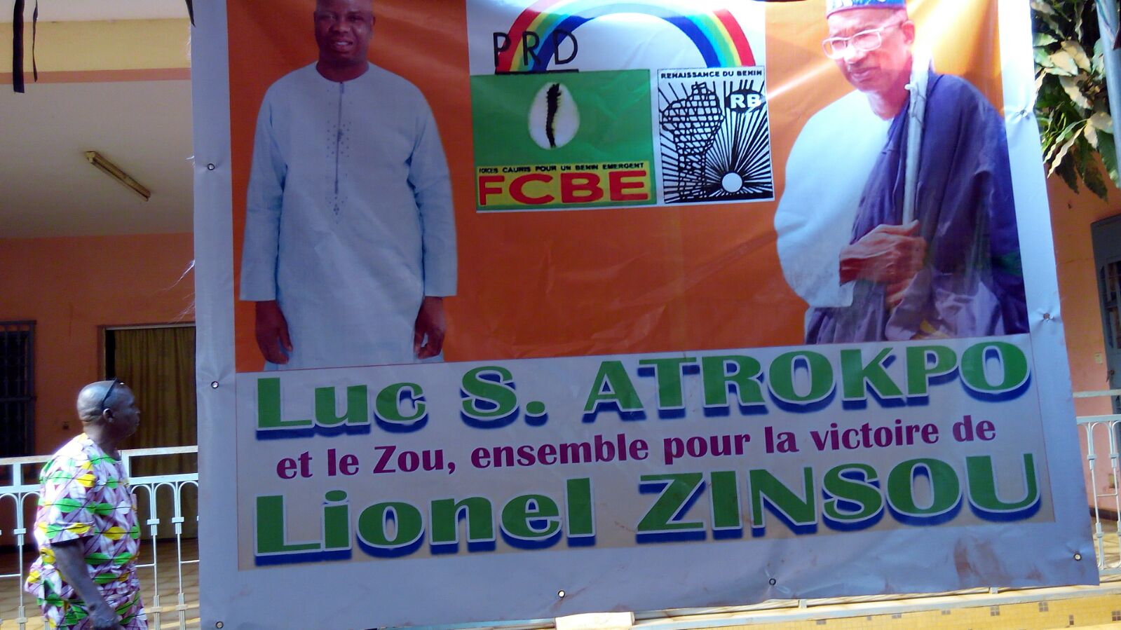 Élection présidentielle de 2016 : Luc Atrokpo quadrille le Zou pour Lionel Zinsou